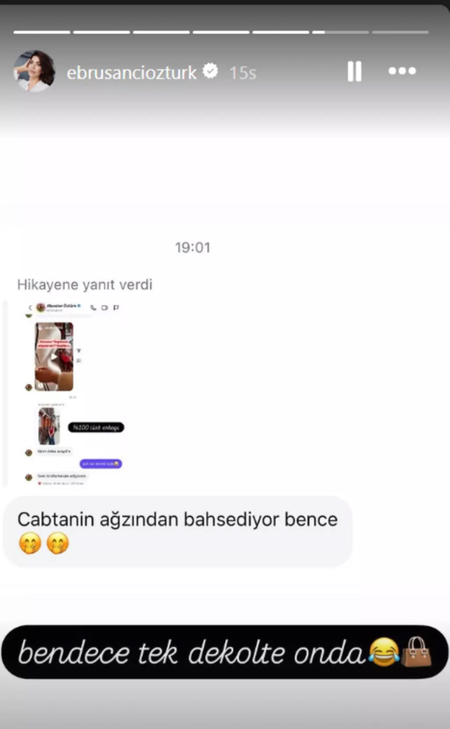 After Ebru Şancı's post, her husband warned her about 'Ramadan'