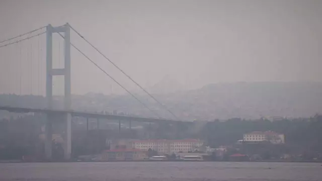 The highest air pollution value in Istanbul was measured in Göztepe