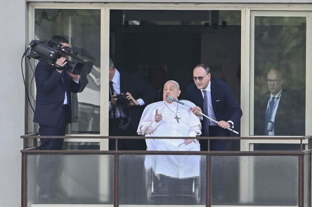 Pope Francis was discharged from the hospital where he received treatment