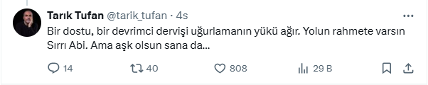 Sırrı Süreyya Önder announced his will at a funeral ceremony