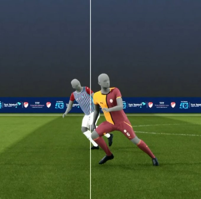 Penalty appeal by Trabzonspor against Galatasaray