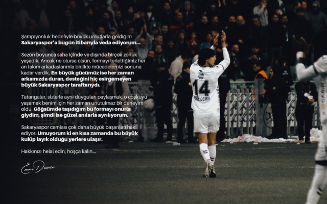 He officially announced! Emre Demir has returned to Fenerbahçe