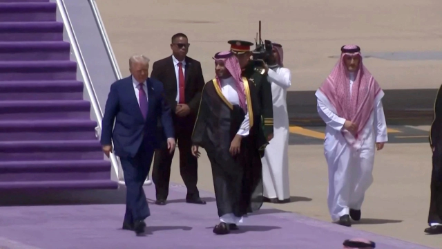U.S. President Trump in Saudi Arabia, the first leg of his Middle East tour