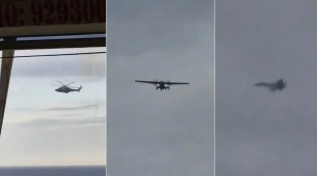 NATO and Russian aircraft confronted each other over the Baltic Sea