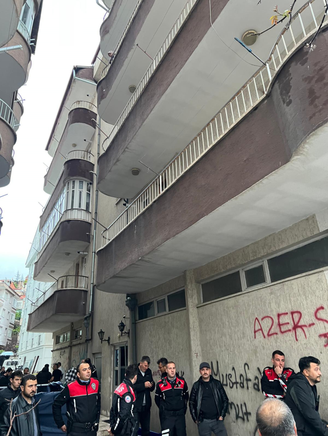 Her husband stabbed her, she fell from the balcony while trying to escape