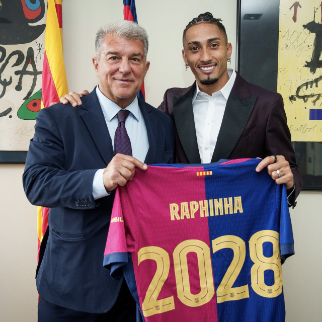 Barcelona continues with Raphinha until 2028