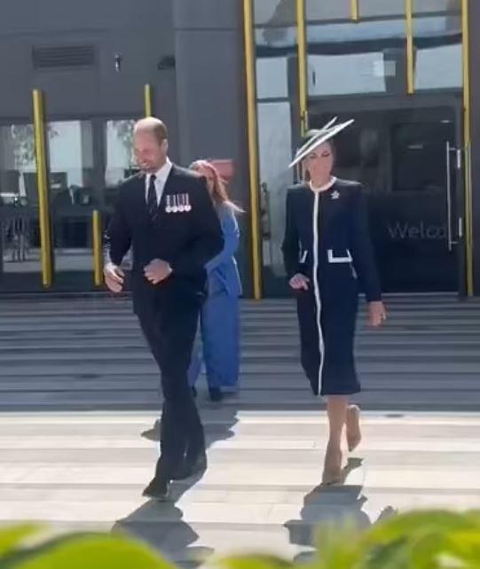 Prince William gave a witty response to a compliment directed at Kate