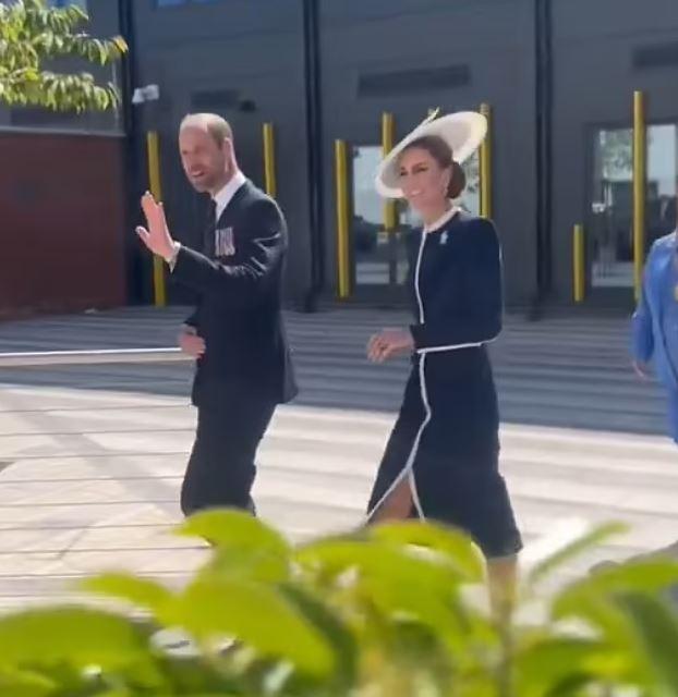 Prince William gave a witty response to a compliment directed at Kate