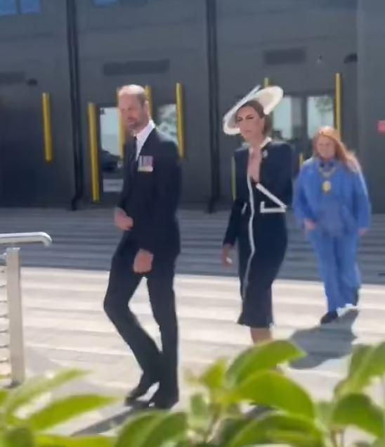 Prince William gave a witty response to a compliment directed at Kate