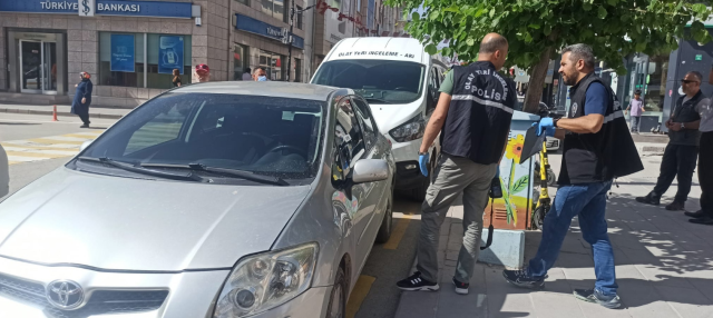 He stole another car that was in working condition after the fuel of the car he stole ran out