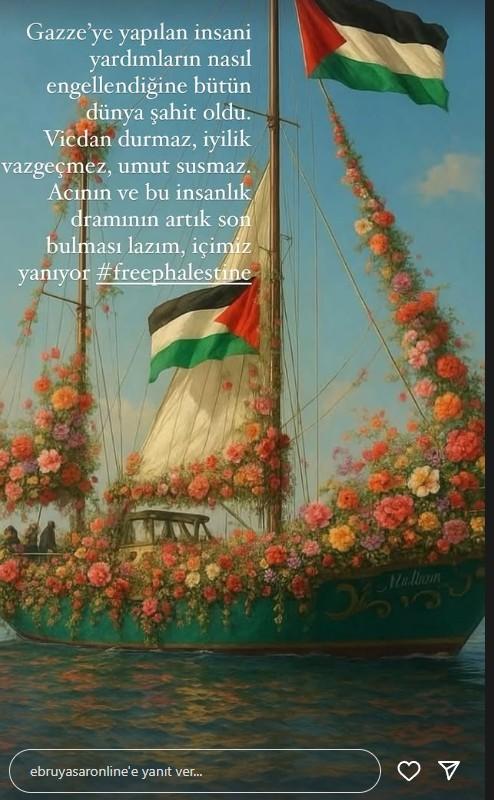 Ebru Yaşar's strong reaction to the blockade of aid to Gaza: This humanitarian tragedy must end