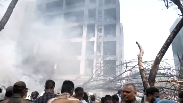 The plane that crashed in India hit a doctor's residence