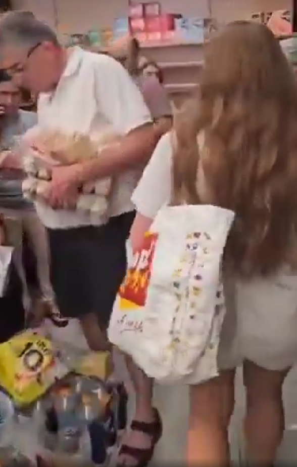 Israelis emptied supermarkets out of fear of retaliation