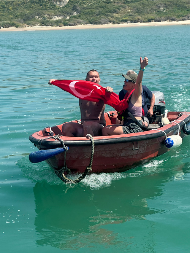 Autistic swimmer Tuna Tunca made history