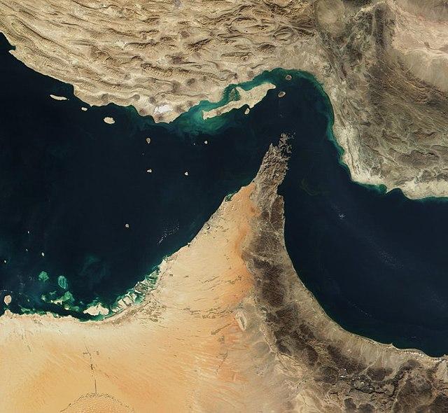 Two crude oil tankers collided at the entrance of the Strait of Hormuz