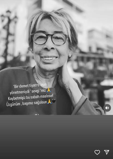 The death that devastated Demet Akbağ! Director Sevgi Birsel has passed away