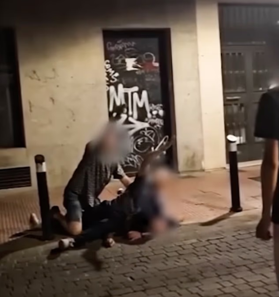 Civilian police choked a person they claimed stole their phone to death
