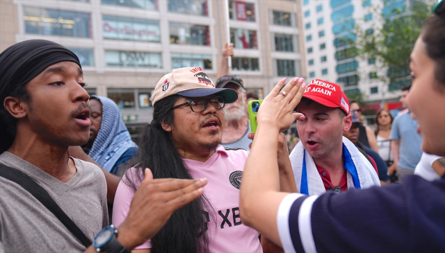 The American people do not want to go to war with Iran! Protests began in New York
