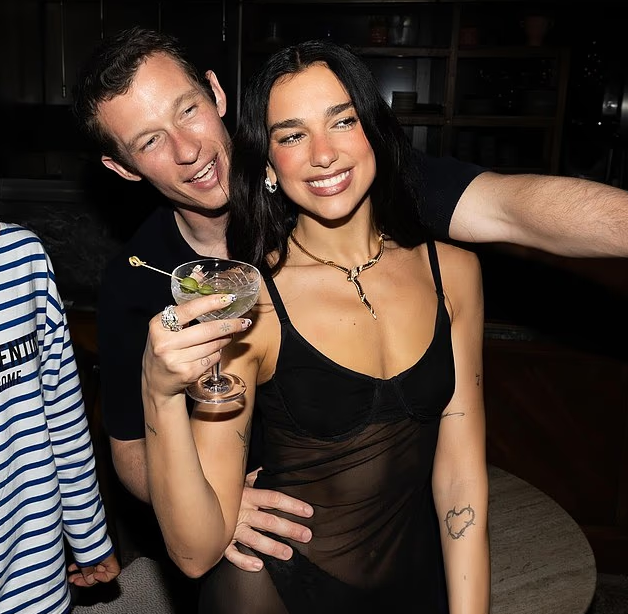Dua Lipa made a splash at the event she attended in her transparent dress