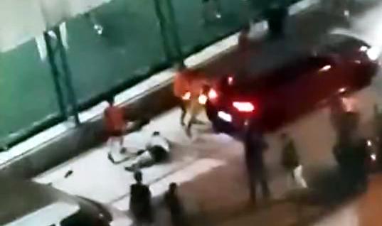 Fight at the futsal court: They first stabbed and then tried to run over