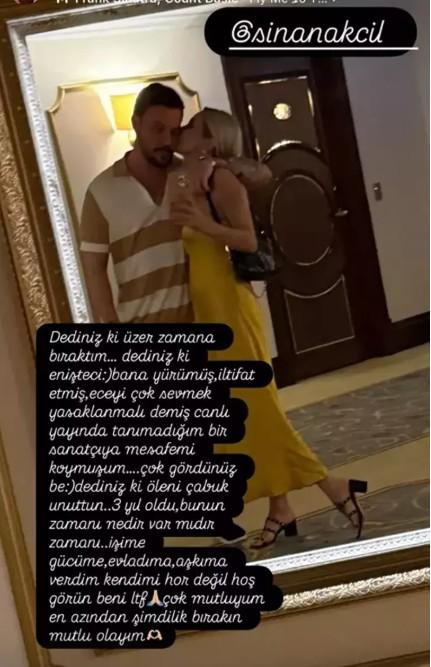 Ece Erken declared her love for Sinan Akçıl, whom she once called 'brother-in-law'!