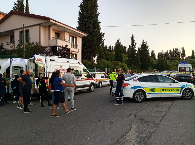 The father and son who were shot in the armed attack lost their lives