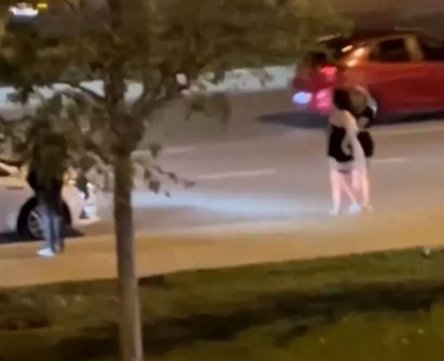 Another shocking image from the district that has long been the subject of prostitution negotiations