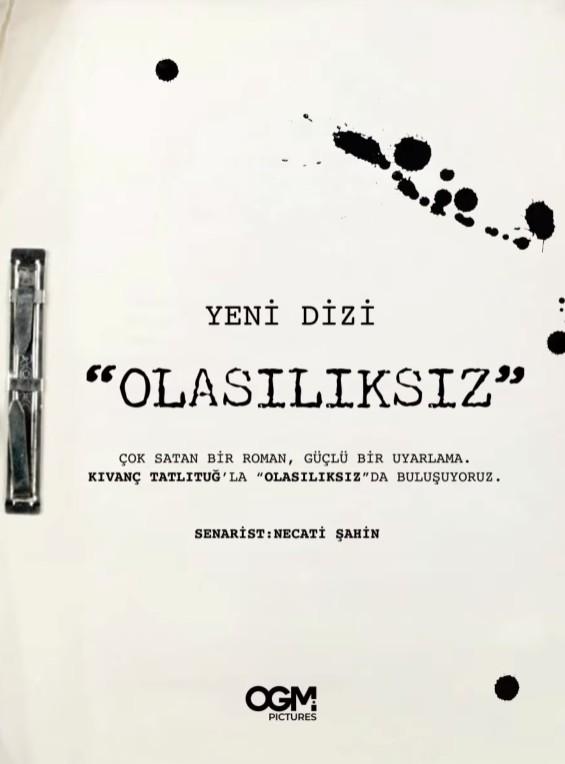 Kıvanç Tatlıtuğ returns to the screens with the series 'Olasılıksız'