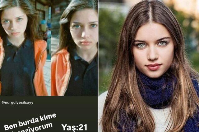 The youth photo became a sensation! Nurgül Yeşilçay was compared to Afra Saraçoğlu