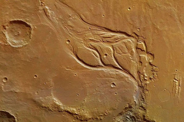 Ancient river traces discovered on Mars