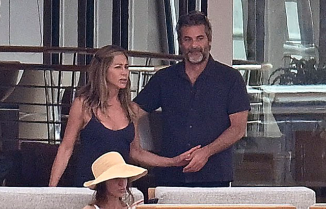 The famous actress was seen for the first time with her new boyfriend, who is a hypnotherapist