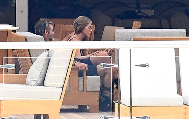 The famous actress was seen for the first time with her new boyfriend, who is a hypnotherapist