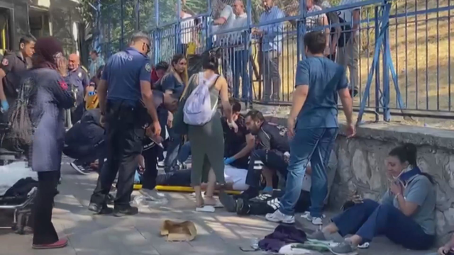 Chain accident in Ankara! 20 people were injured