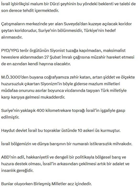 Bahçeli's message for a Terror-Free Turkey: Those who claim that the state is negotiating are slanderers