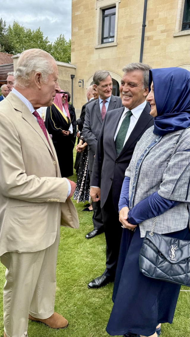 Hayrünnisa Gül's bag overshadowed the conversation with the King of England
