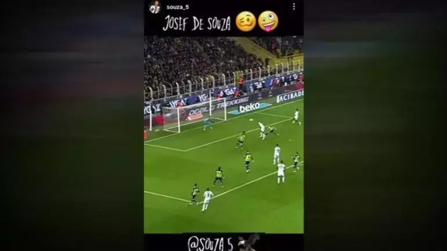 A post by Josef de Souza that angered Fenerbahçe fans