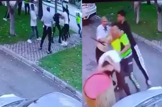 Location: Konya! They attacked the police saying 'You are not letting us do business'