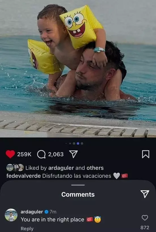 Valverde came to Turkey! Surprising comment from Arda Güler