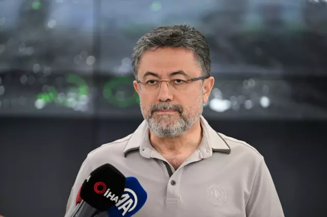 The hardest moment for Minister Yumaklı! Words got stuck in his throat