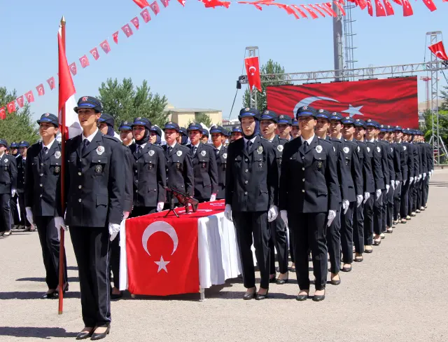The daughter of the martyr police officer also became a police officer