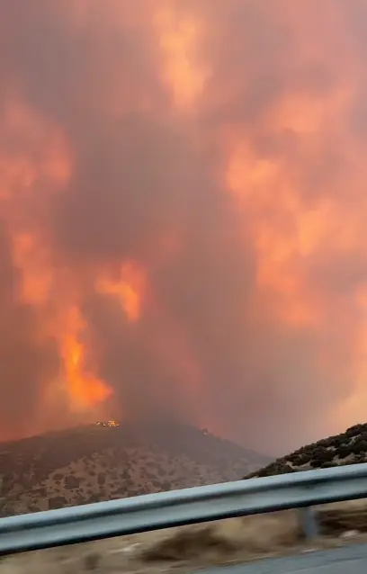 Fire disaster in Cyprus: 2 people burned to death in a vehicle, luxury villas turned to ashes