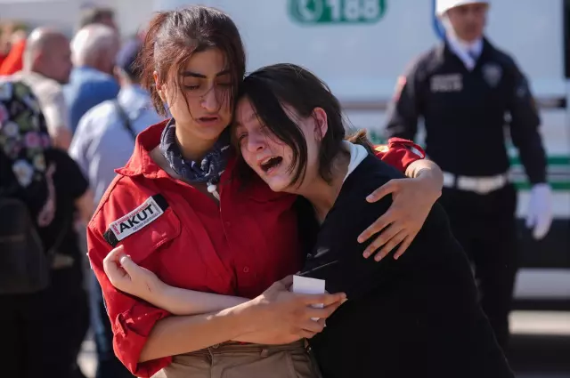 The son of the fire martyr cried, 'Dad, what will I do without you?'