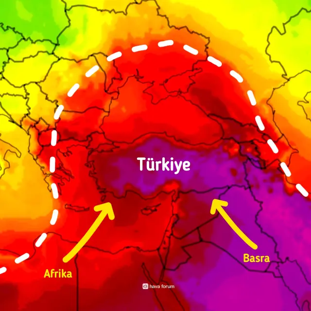 Be careful of these two days! The second wave of African and Basra heat is on the way