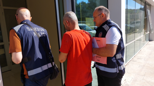 He injured his wife and daughter, resisted police with a knife