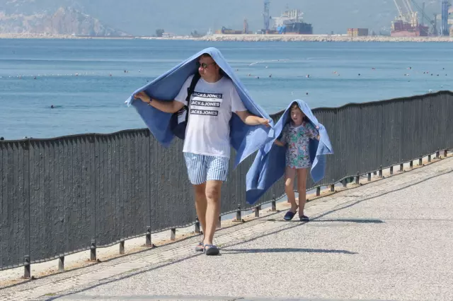 The temperature record of the last 95 years was broken in Antalya
