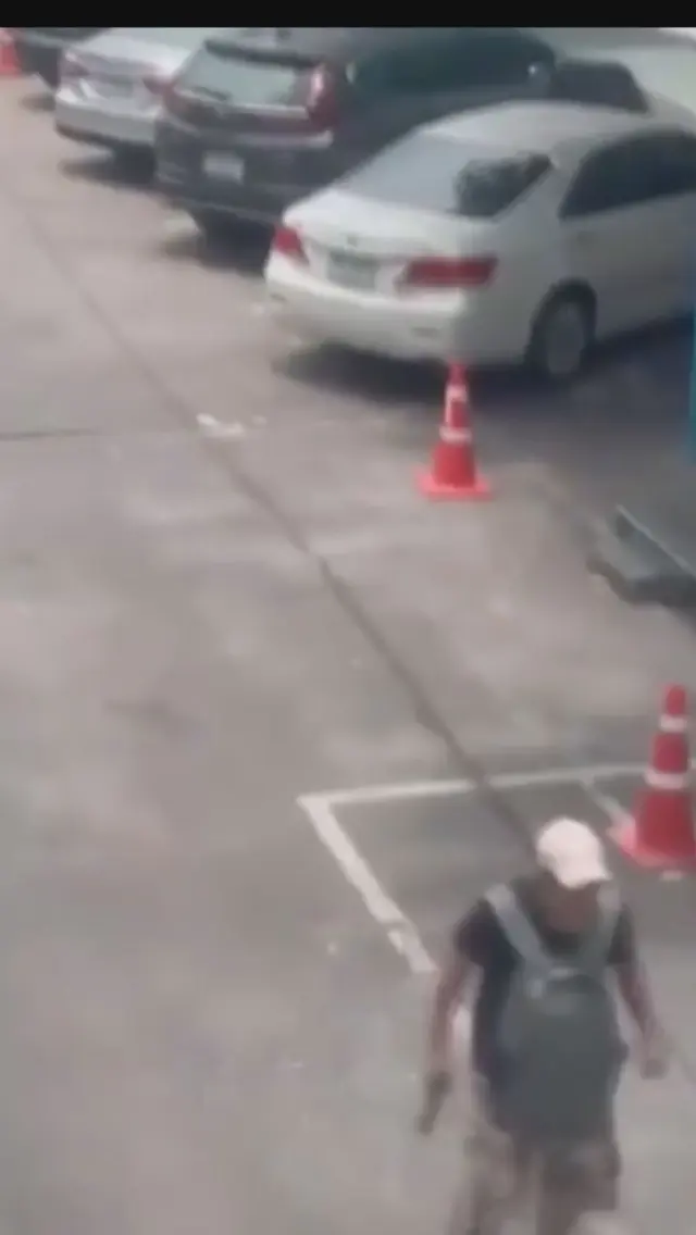 Calmly walked away from the scene after killing 5 people in the market