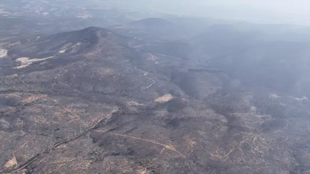 Forest fires in Bursa were brought under control on the 5th day
