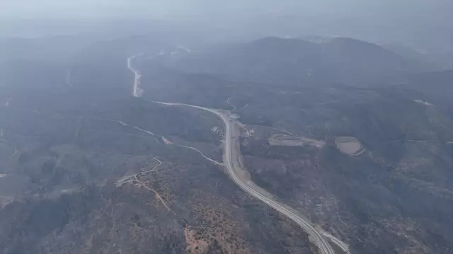 Forest fires in Bursa were brought under control on the 5th day
