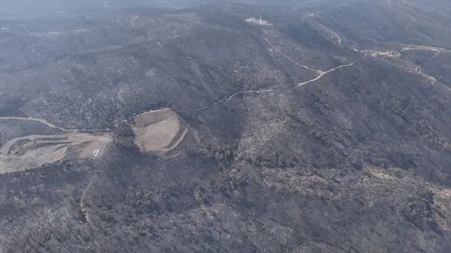 Forest fires in Bursa were brought under control on the 5th day