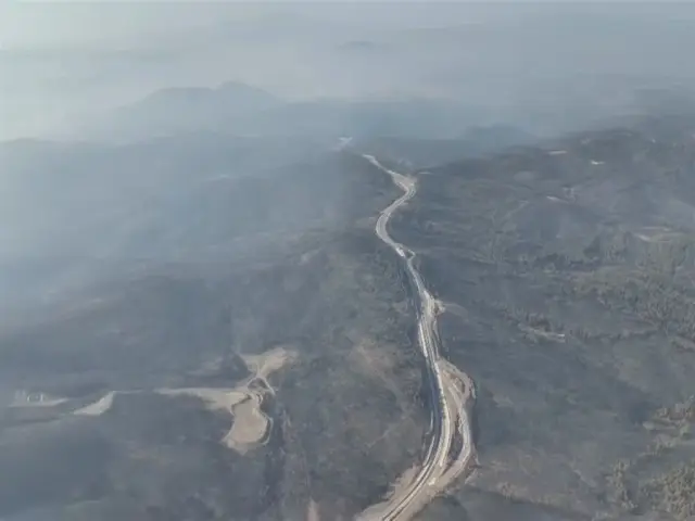 There was a 30% increase in hospital visits due to respiratory complaints after the forest fires